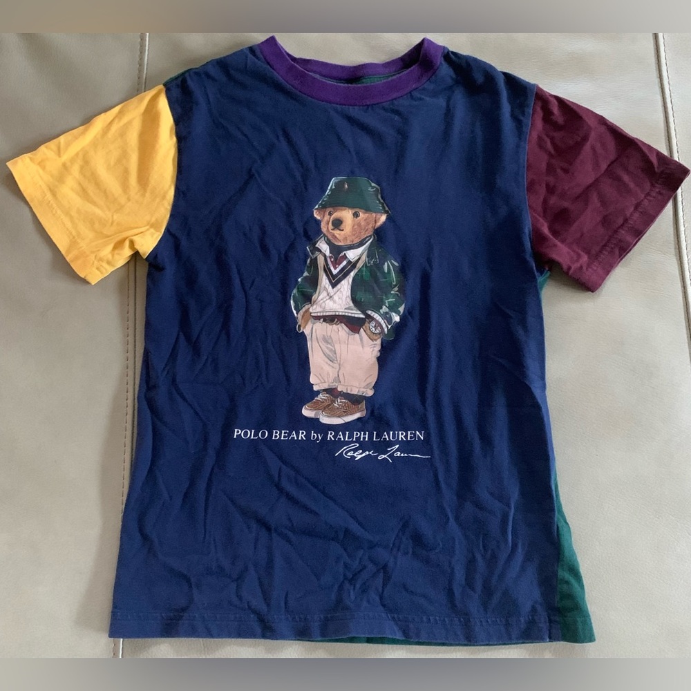 Polo by Ralph Lauren Kids' Multicolor Polo Bear Tee